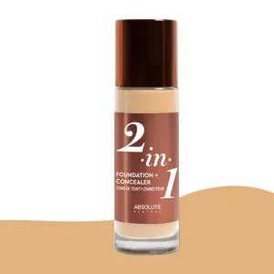 Absolute New York 2-in-1 Foundation + Concealer 35ml – MFFC01 Cool Proceain